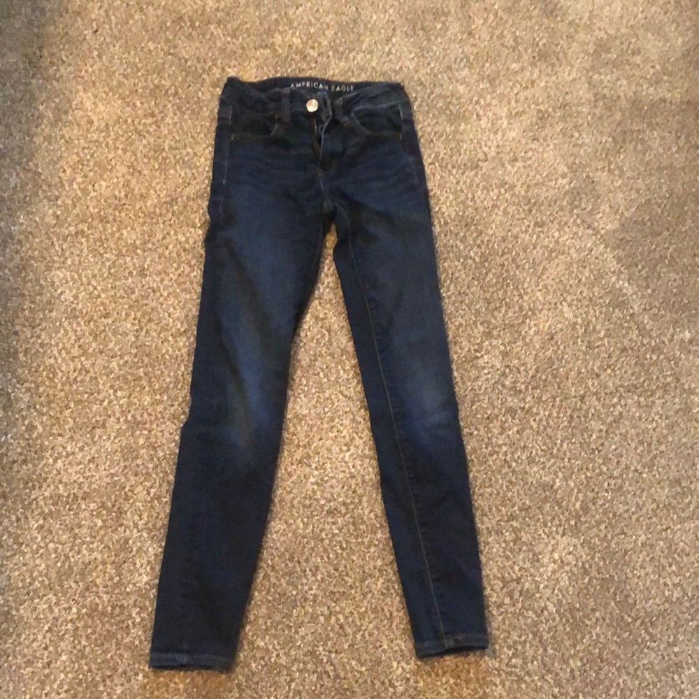 Slightly used American Eagle jeans size 0